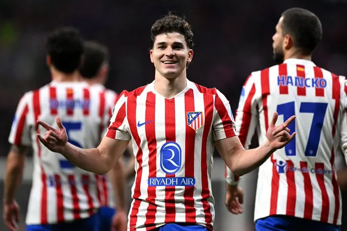 世界杯官网app下载最新版官方正版-9球4助攻,阿尔瓦雷斯本赛季欧冠已经参与13球